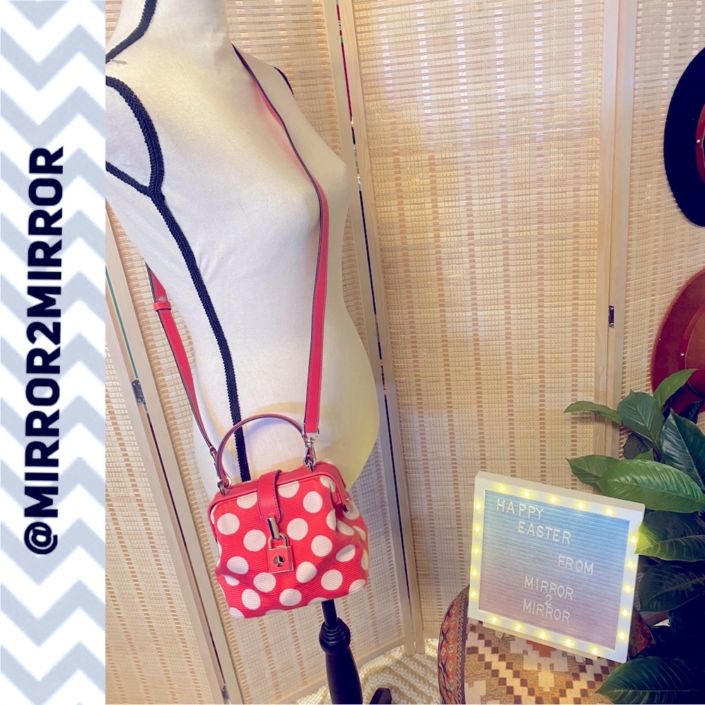 NWOT Kate Spade polka dot crossbody